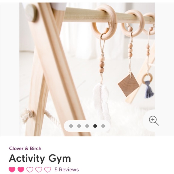 Clover & Birch | Neutral Minimalist Activity Gym - Picture 4 of 6